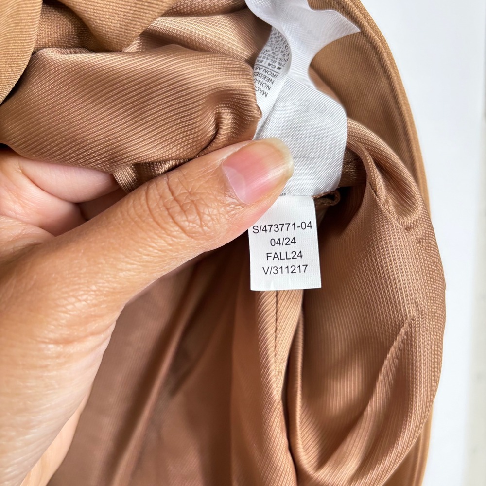 Banana Republic Sculpted Stretch Blazer 12 Afternoon Latte Professional Minimal - Picture 11 of 16